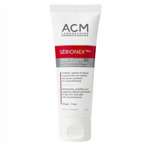 Miniaturka artykułu - ACM Sebionex Trio Krem złuszczająco-wygładzający, 40ml