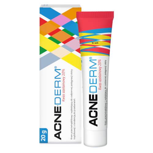 ACNE-DERM Krem - 20 g USZKODZONE / BRAK OPAKOWANIA
