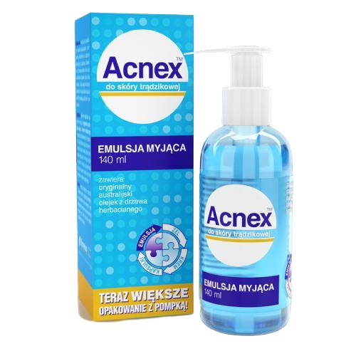 Miniaturka artykułu - Acnex Emulsja Myjąca -140ml