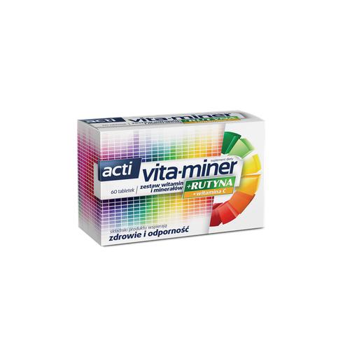 Acti VITA-MINER + Rutyna, 60 tabl.