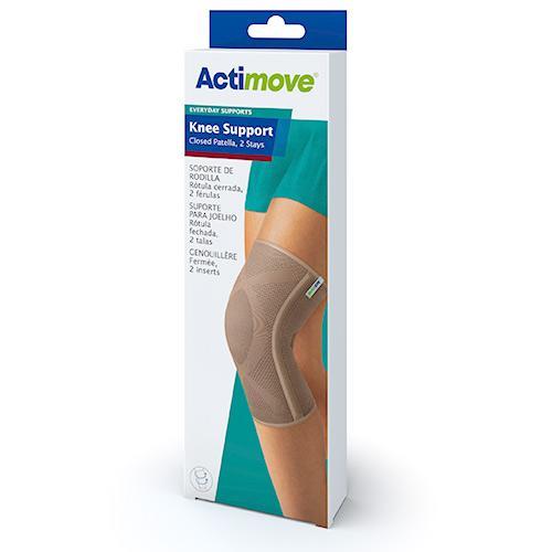 Miniaturka artykułu - Actimove Everyday Supports Opaska stabilizująca staw kolanowy z zabudowaną rzepką i 2 fiszbinami, rozm. S USZKODZONE TEKTUROWE OPAKOWANIE