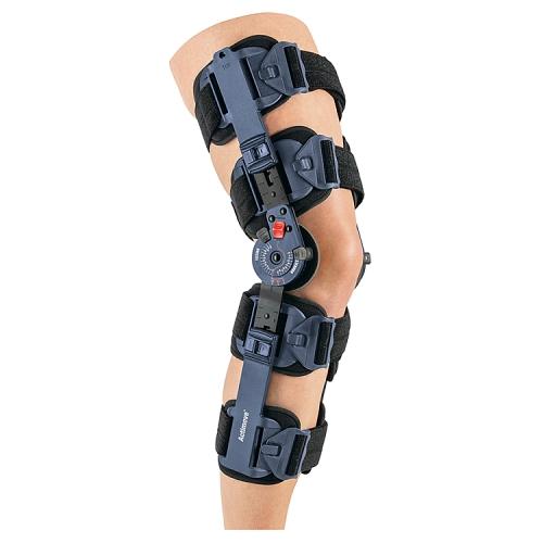 Miniaturka artykułu - Actimove Professional Line Post OP ROM Orteza stawu kolanowego z zegarem czarna regulowana