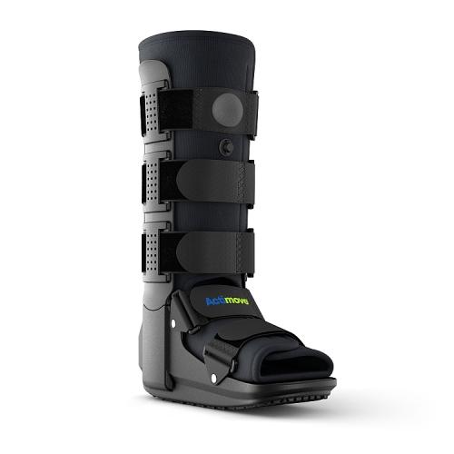 Miniaturka artykułu - Actimove Professional Line Standard Air Walker Orteza na goleń i stopę wysoka czarna XL