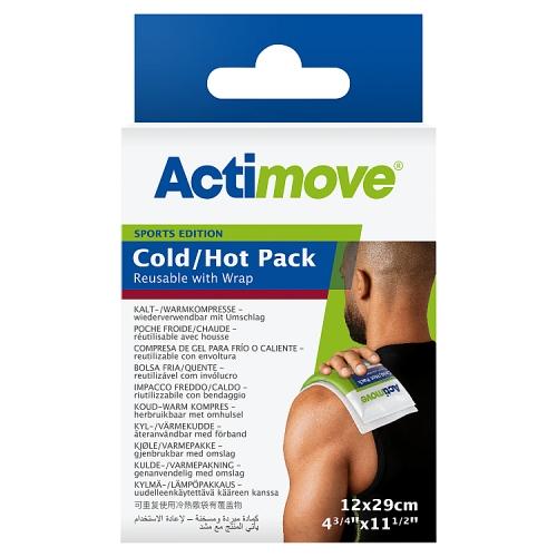 Miniaturka artykułu - Actimove Sports Edition Kompres żelowy ciepło-zimno 12 x 29 cm, 1 szt.