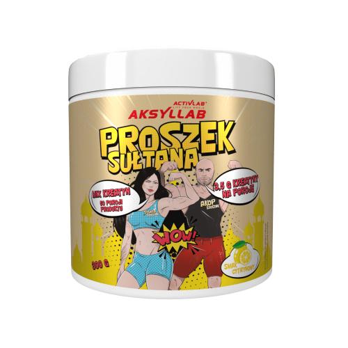 Miniaturka artykułu - ACTIVLAB Aksyllab Proszek Sułtana smak cytrynowy, 300g