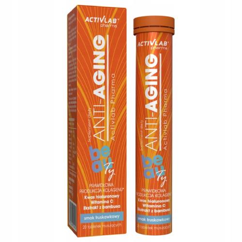 Miniaturka artykułu - ACTIVLAB Anti-Aging Beauty, 20 tabletek musujących