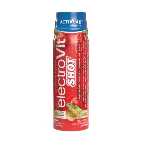 Miniaturka artykułu - ACTIVLAB ElecroVit Shot o smaku truskawkowo- poziomkowym, 80 ml