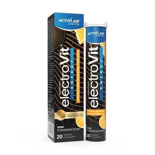 Miniaturka artykułu - ACTIVLAB ElectroVit Energy, 20 tabl. musujących