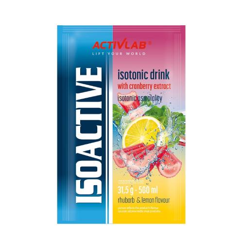 Miniaturka artykułu - ACTIVLAB ISOACTIVE Nap&oacute;j izotoniczny Rabarbar z cytryną, 31,5g