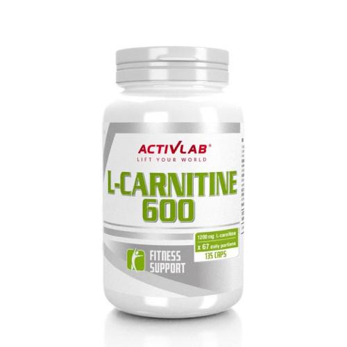 Miniaturka artykułu - Activlab L-CARNITINE 600, 135 kapsułek