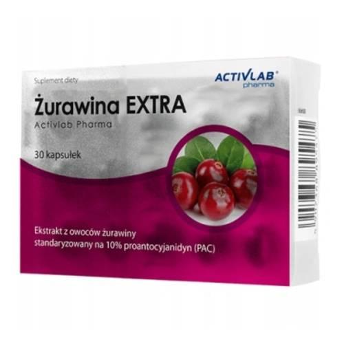Miniaturka artykułu - ACTIVLAB Żurawina Extra, 30 kaps.