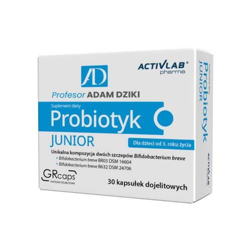 Miniaturka artykułu - Activlab Probiotyk Junior, 30 kaps.