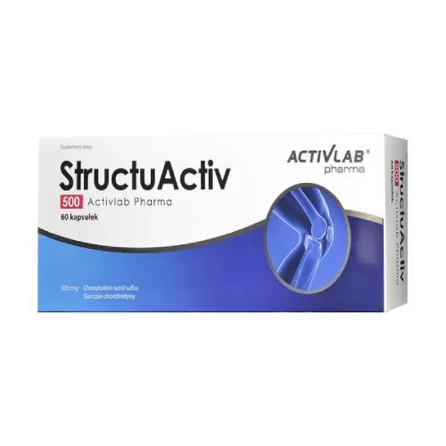 Miniaturka artykułu - Activlab StructuActiv 500 mg, 60 kaps. USZKODZONE OPAKOWANIE KARTONOWE