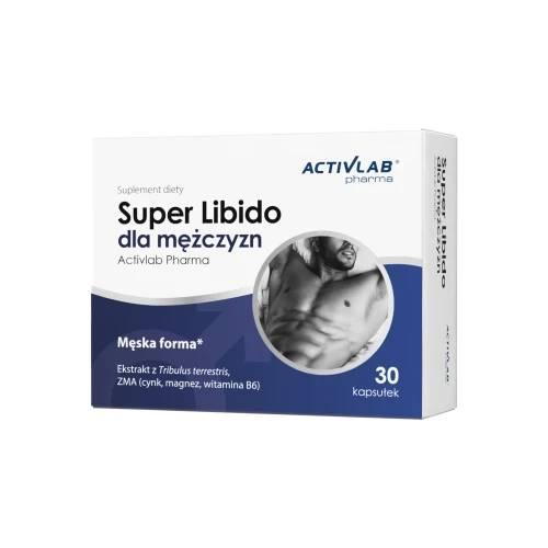 Miniaturka artykułu - Activlab Super Libido dla mężczyzn, 30 kaps.