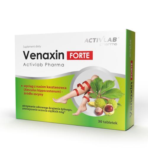 ACTIVLAB Venaxin FORTE, 30 tabletek USZKODZONE TEKTUROWE OPAKOWANIE