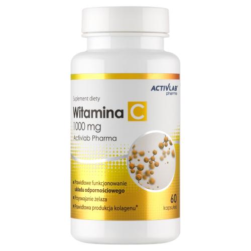 Miniaturka artykułu - ACTIVLAB Witamina C 1000mg, 60kaps.