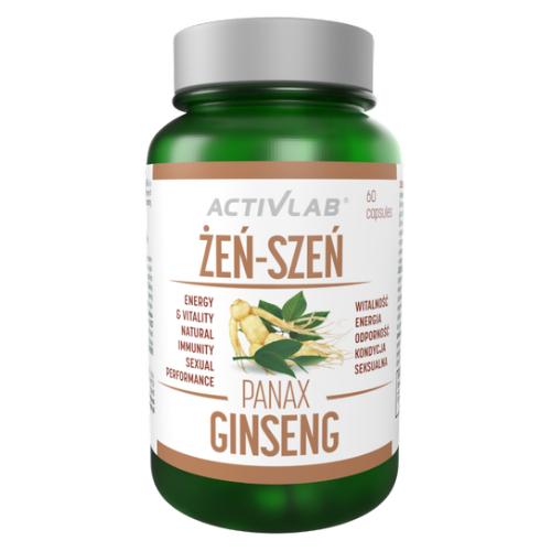 Miniaturka artykułu - ACTIVLAB Żeń-Szeń Panax Ginseng, 60 kapsułek