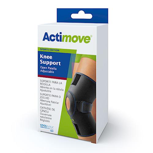 Miniaturka artykułu - Actimove Sports Edition Orteza stawu kolanowego z odsłoniętą rzepką, regulowana, rozm. uniwersalny