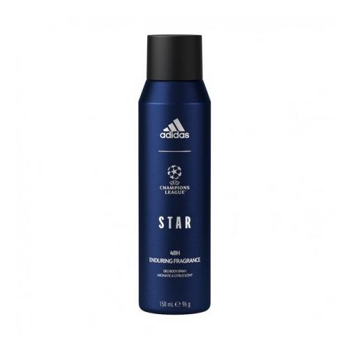 Miniaturka artykułu - Adidas UEFA Champions League Star Dezodorant w sprayu dla mężczyzn, 150 ml