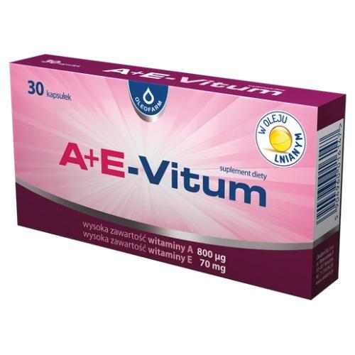 Miniaturka artykułu - A+E-Vitum, 30 kaps.