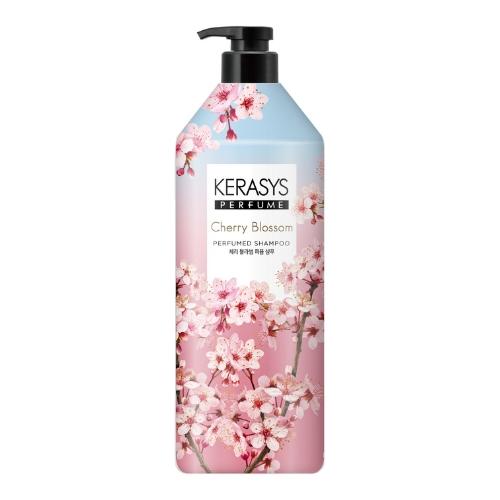 Miniaturka artykułu - Aekyung Kerasys Cherry Blossom Perfumowany szampon do włos&oacute;w, 1l