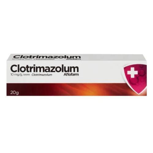 Miniaturka artykułu - AFLOFARM CLOTRIMAZOLUM Krem - 20 g USZKODZONE TEKTUROWE OPAKOWA.