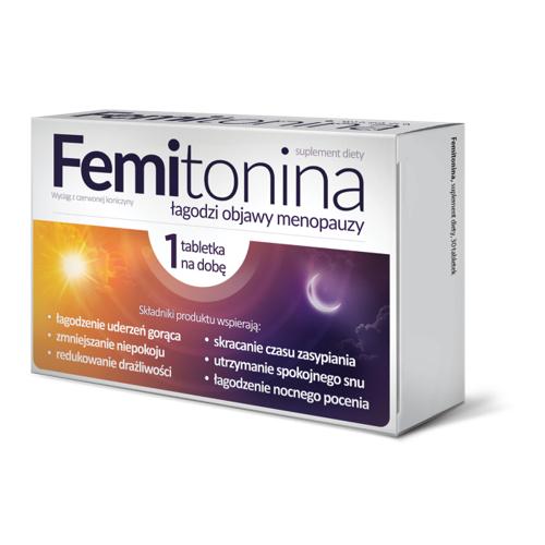 Miniaturka artykułu - Aflofarm Femitonina, 30 tabl.