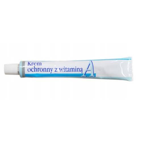 Miniaturka artykułu - AFLOFARM Krem ochronny z witaminą A, 20g