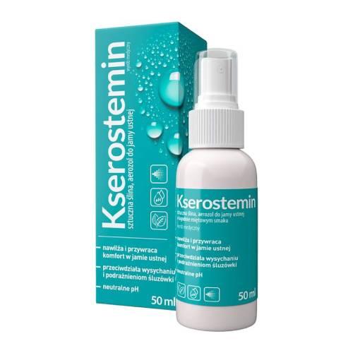 Miniaturka artykułu - Aflofarm Kserostemin spray do jamy ustnej, 50 ml