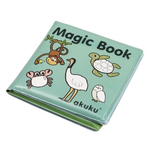 Miniaturka artykułu - AKUKU Magiczna książeczka do zabawy w kąpieli A0657