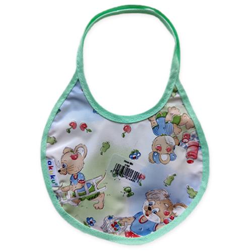 Zdjęcie produktu - AKUKU A1600 Śliniak wiązany mini Zwierzęta w sadzie, 1 szt.