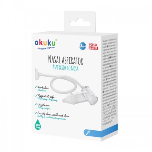 Miniaturka artykułu - AKUKU Aspirator do nosa A0036, 1szt.