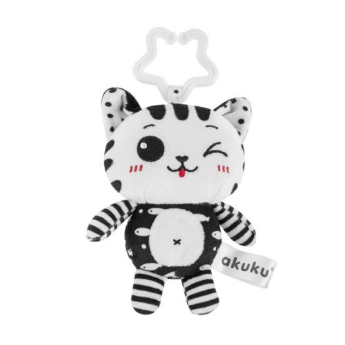 Miniaturka artykułu - AKUKU Grzechotka, zawieszka Kotek A0658