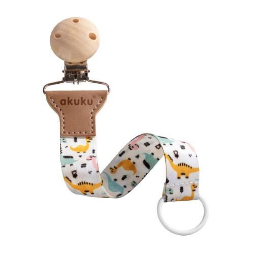 Miniaturka artykułu -  AKUKU Tasiemka do smoczka Dinusie A0580