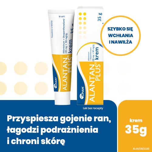 Miniaturka artykułu - ALANTAN PLUS Krem - 35 g