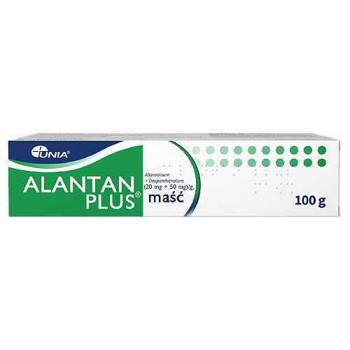 Miniaturka artykułu - ALANTAN PLUS Maść, 100  USZKODZONE OPAKOWANIE TEKTUROWE