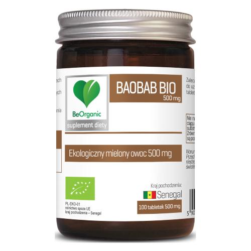 Miniaturka artykułu - ALINESS Baobab Bio 500mg, 100 tabletek