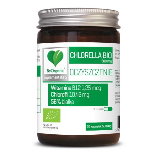 Miniaturka artykułu - ALINESS Chlorella Bio 500mg 50 kapsułek