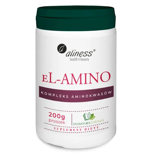 Miniaturka artykułu - ALINESS EL-AMINO Kompleks aminokwas&oacute;w, 200g