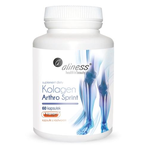 Miniaturka artykułu - ALINESS Kolagen Arthro Sprint x 60 kapsułek