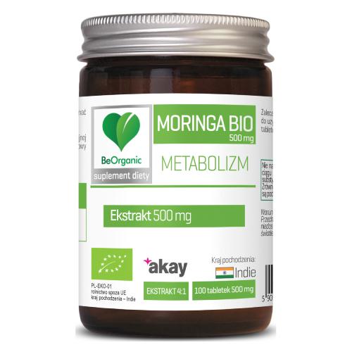 Miniaturka artykułu - ALINESS Moringa Bio 500mg, 100 tabl.
