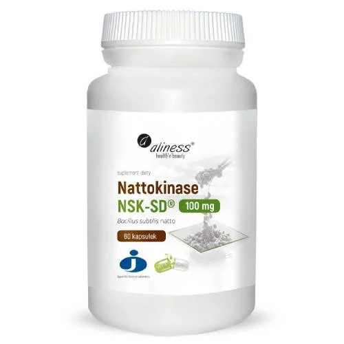 Miniaturka artykułu - ALINESS Nattokinase NSK-SD&reg; 100 mg - 60 kapsułek