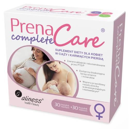 Miniaturka artykułu - Aliness PrenaCare Complete, 30 kaps. + 30 kaps.