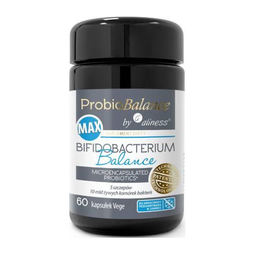 Miniaturka artykułu - Aliness ProbioBalance Bifidobacterium Balance Max, 60 kaps.