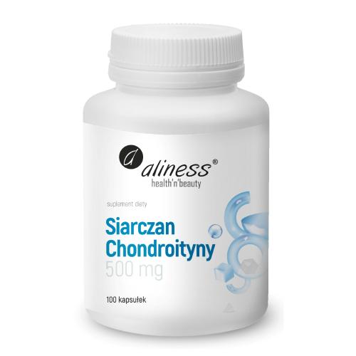 Miniaturka artykułu - Aliness Siarczan chondroityny 500 mg, 100 kaps.
