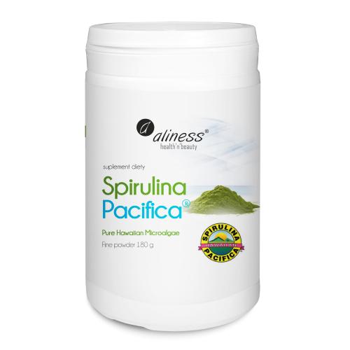 Miniaturka artykułu - ALINESS Spirulina Hawajska Pacyfica&reg; proszek - 180 g