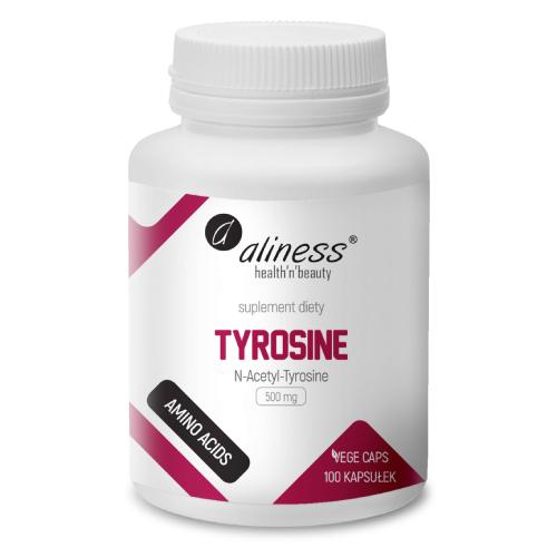 Miniaturka artykułu - ALINESS Tyrosine 500 mg 100 kapsułek