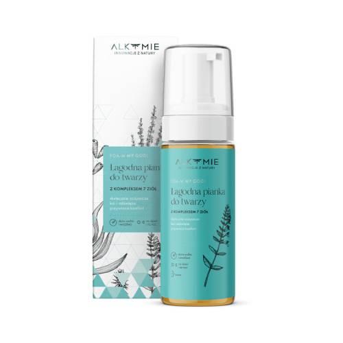 Miniaturka artykułu - ALKMIE Foa-m my God Łagodna pianka do mycia twarzy, 150ml