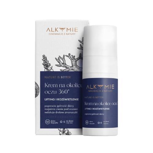 Miniaturka artykułu - ALKMIE Nature is Better Krem na okolice oczu, 15ml