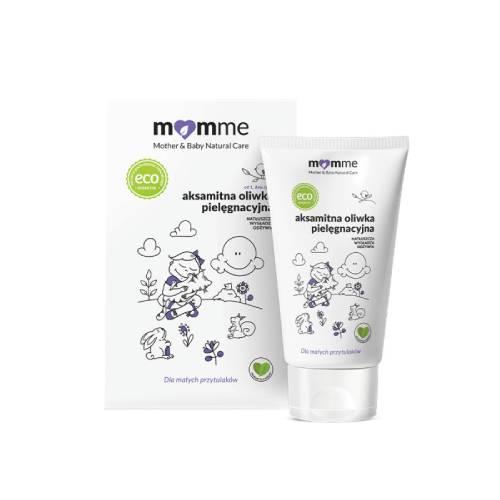 Miniaturka artykułu - MOMME Aksamitna oliwka pielęgnacyjna dla dzieci, 100ml